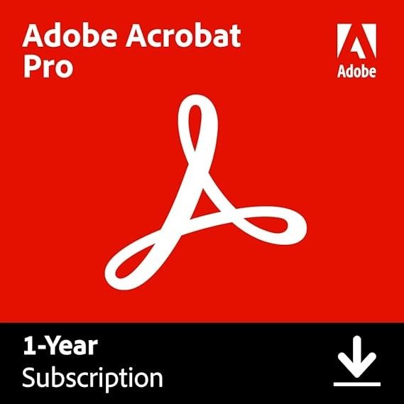 Acrobat Pro | 1 年 | PC/Mac