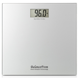 BalanceFrom BFHA-PM400SV High Accuracy Ultra Slim Digital Bathroom Scale, Silver