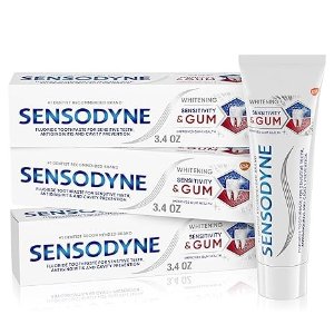Sensodyne平均$4.37/支抗敏感牙膏 3.4Oz 3只装
