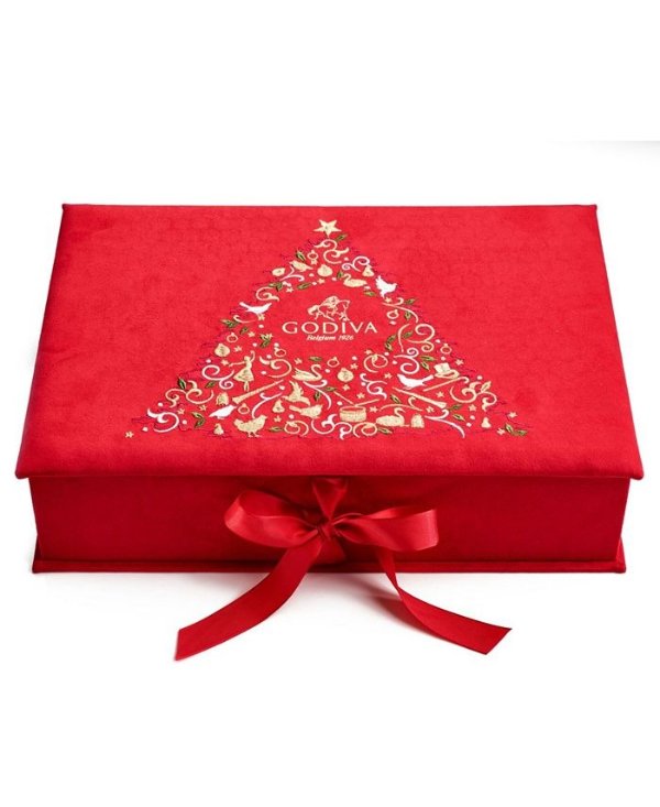 Holiday Luxury Chocolate Gift Box, 50 Piece