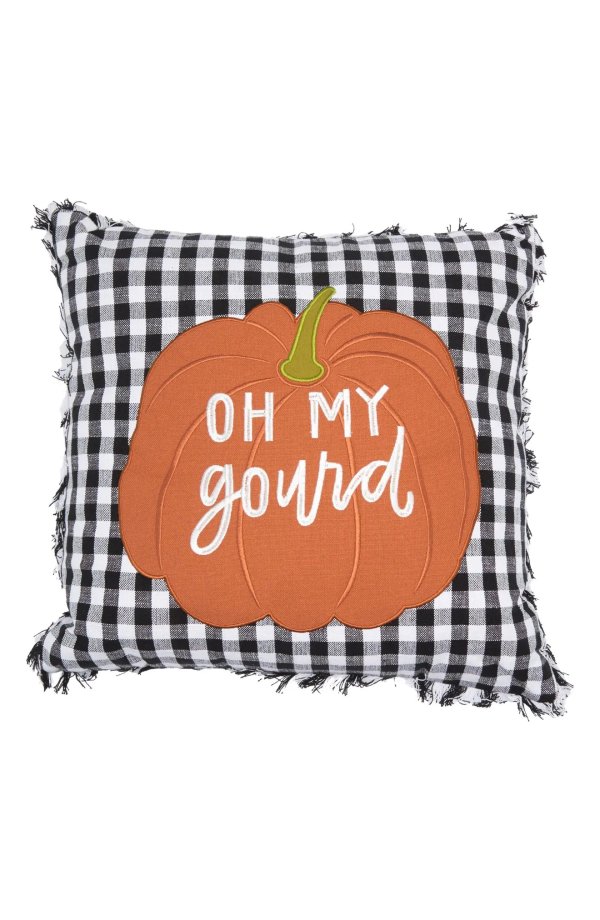Oh My Gourd Throw Pillow