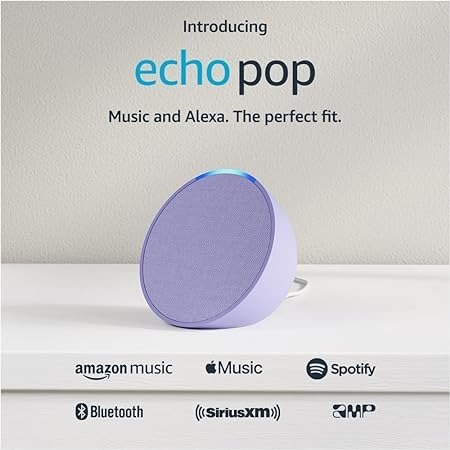 Echo Pop | Full sound compact smart speaker