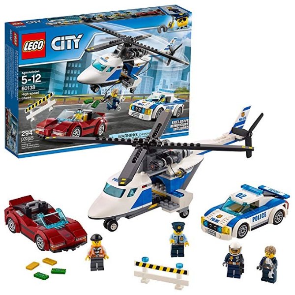 City Police High-Speed Chase 60138 Building Toy