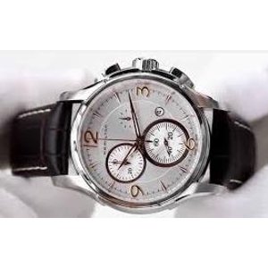 Hamilton Men's Jazzmaster Chronograph Silver Dial Watch