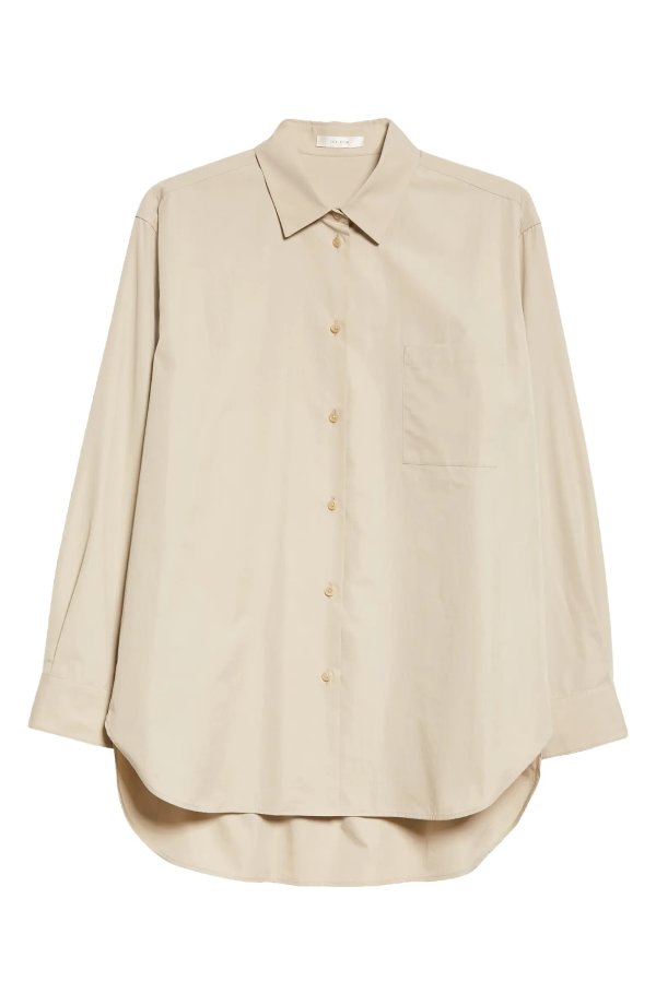 Brant Cotton Button-Up Shirt