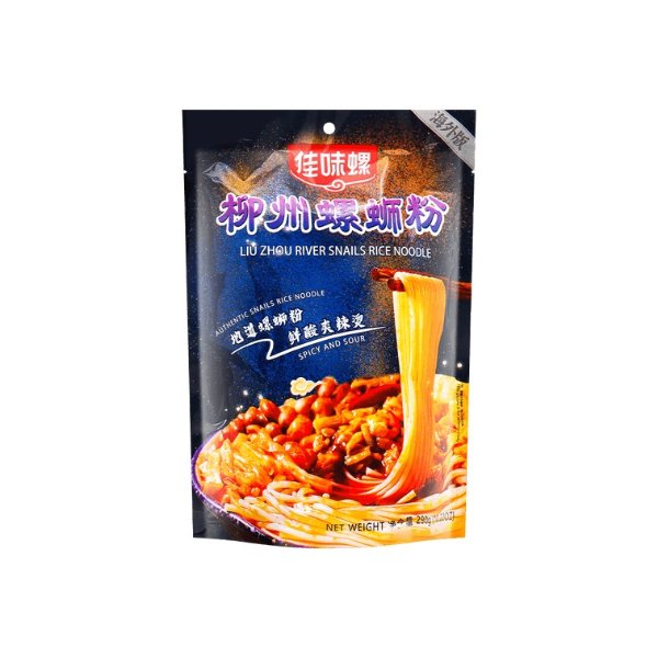 JIAWEILUO Liu Zhou Luo Si Fen River Snail Rice Noodles - Original Flavor, 10.22oz