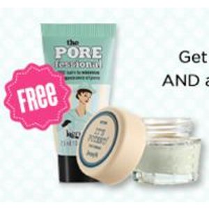 & Free The PoreFessional Deluxe Sample With any $60 Purchase @Benefit Cosmetics