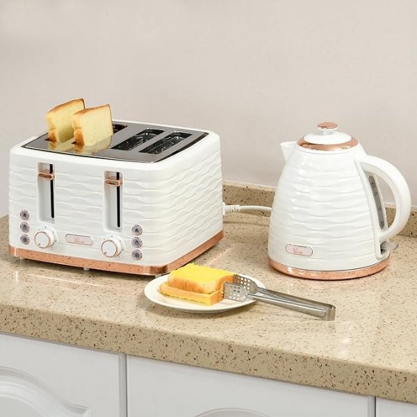面包机+电热水壶