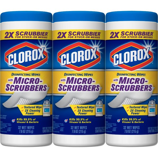 Disinfecting Wipes , 3 Pack 96 Wipes