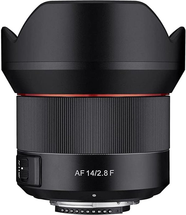 Samyang AF 14mm f/2.8 Lens for Nikon F