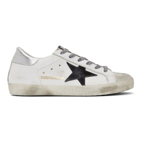 - SSENSE Exclusive White Superstar Sneakers