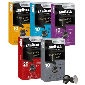 Lavazza Variety Pack Aluminum Espresso Capsules Value Pack, 10 Count (Pack of 6)