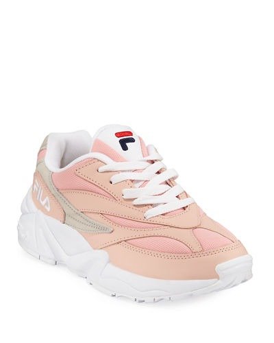 V94M Colorblock Leather Runner Sneakers