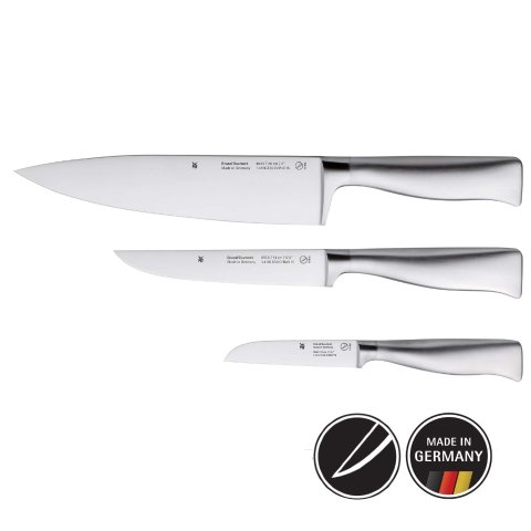 【ドイツNo1メーカー】WMF/Grand Gourmet 包丁セット 3点 WMF Grand Gourmet 系列刀具3件套7.9折特价€149.99