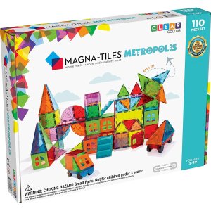 Magna-Tiles 半透明彩色磁力片玩具，甚少打折的高冷品牌