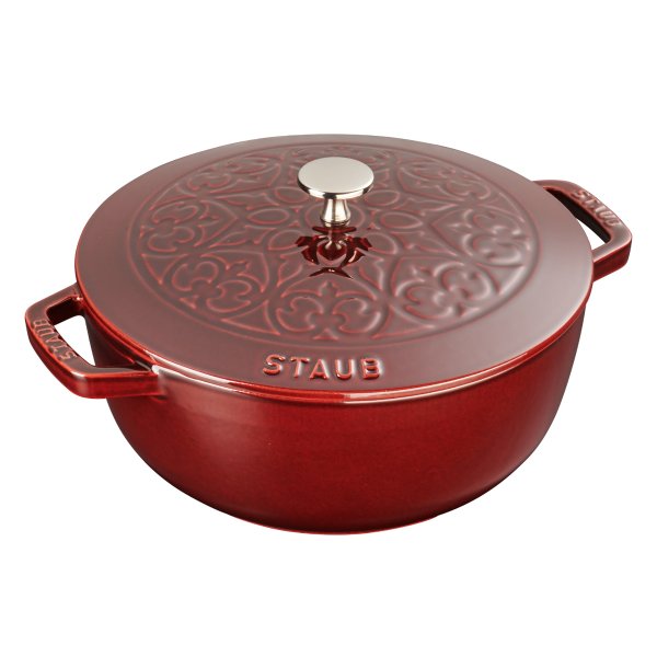 Cast Iron 3.75-qt Essential French Oven with Lilly Lid
