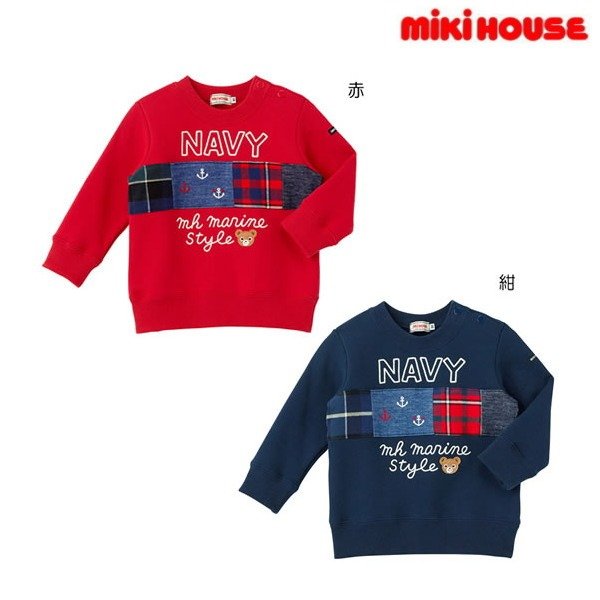 wind trainer of the Miki house (MIKIHOUSE) プッチーパッチワーク errand