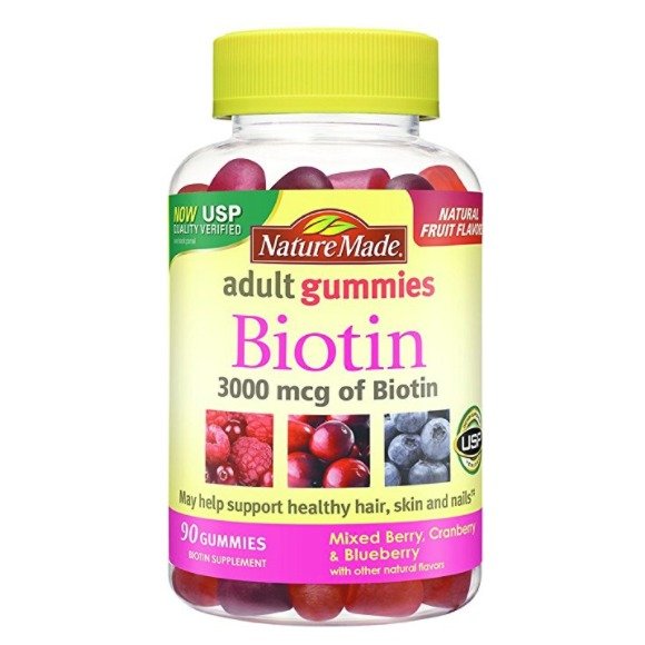 Nature Made Biotin 3000 mcg. Adult Gummies 90 Ct