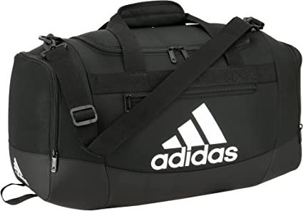 Defender 4 Small Duffel Bag, Black/White, 11.75"x20.5"x11"