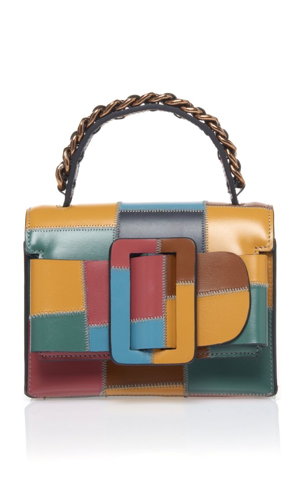 Fred 23 Patchwork Leather Top Handle Bag