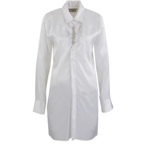 Bottega VenetaPolished satin shirt