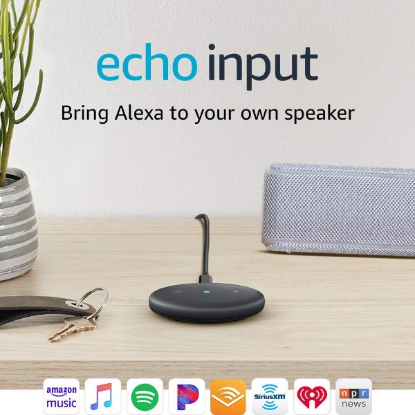 Echo Input 让你的音箱变得智能起来