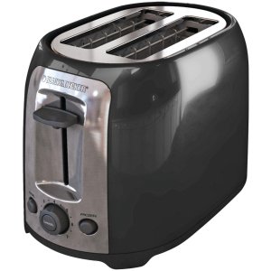 Black & Decker TR1278B 2-Slice Toaster, Black
