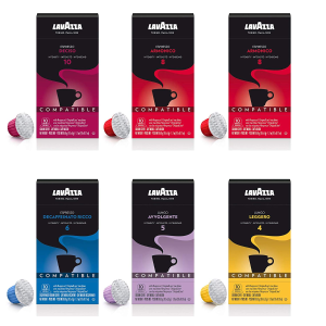 Lavazza Nespresso Compatible Capsules Variety Pack, Pack of 60