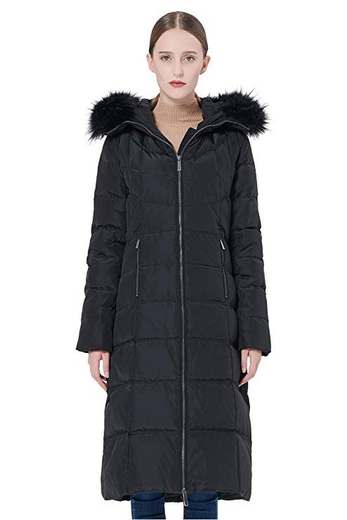 Women's Thickened Puffer Down Jacket Winter Hooded Coat