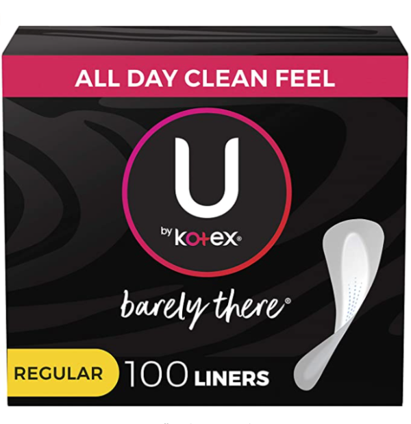 Barely There Liners, Light Absorbency, Regular, Fragrance-Free, 100 Count