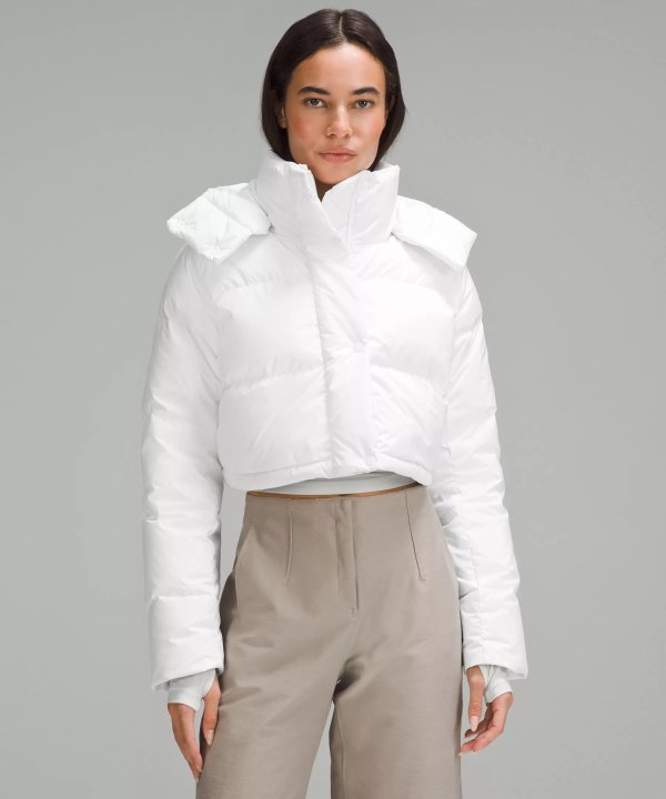 Wunder Puff hooded quilted Glyde™ down jacket
