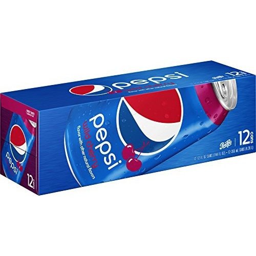 Pepsi Wild Cherry Cola, 12pk, 12 oz Cans (Packaging May Vary)