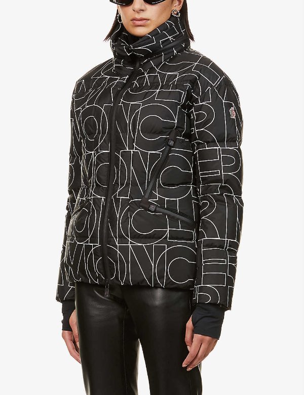 Dixence padded shell-down coat