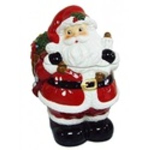 Golly Gee Ceramic Santa or Snowman Cookie Jar