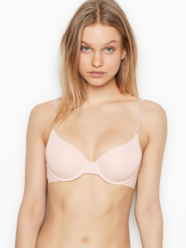 The T-shirt Lightly-Lined Demi Bra