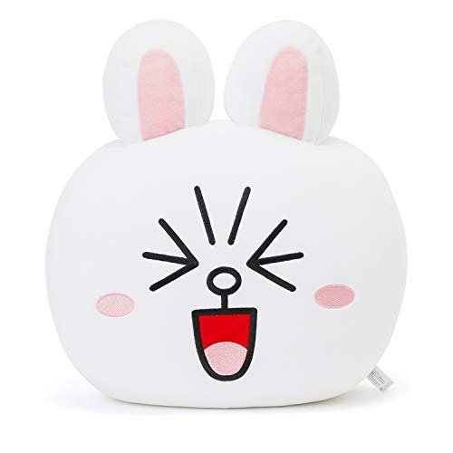 Decorative Pillows Cushion - CONY Wink Season 2 Character Face Soft Plush Stuffed Toy, 15 Inch, White