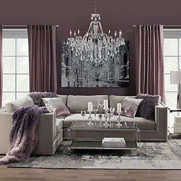 Vienna Panels - Amethyst | Luxe for Less Bedding &amp; Pillows | Luxe For Less | Z Gallerie