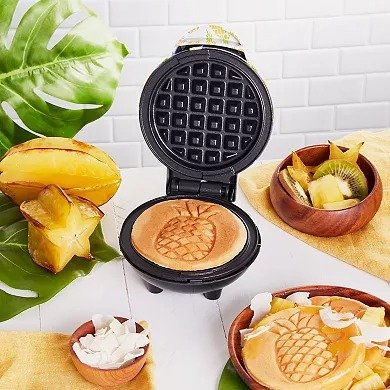 Dash Pineapple Mini Waffle Maker