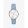 Pyper Silver-Tone Leather Watch
