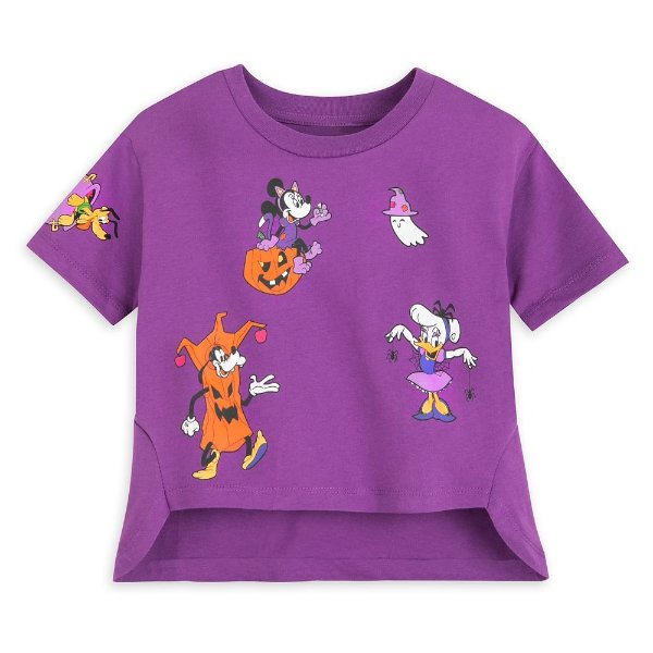 Minnie Mouse and Friends Halloween T-Shirt for Girls | shopDisney