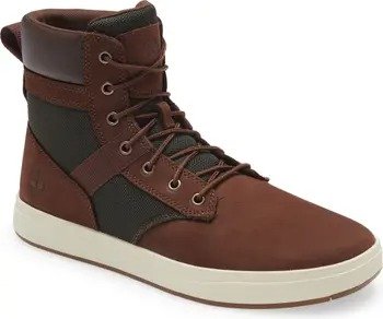 Davis Square Leather Boot (Men)