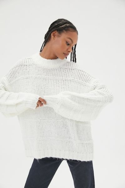 UO Blythe Striped Pullover Sweater