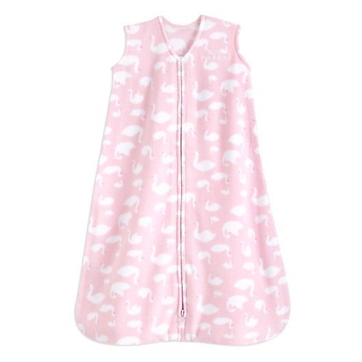 ® SleepSack® Swan Fleece Wearable Blanket in Pink | buybuy BABY