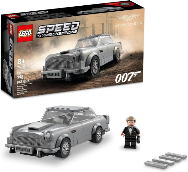 已绝版快收藏 LEGO 超级赛车 007 阿斯顿·马丁 DB5 76911