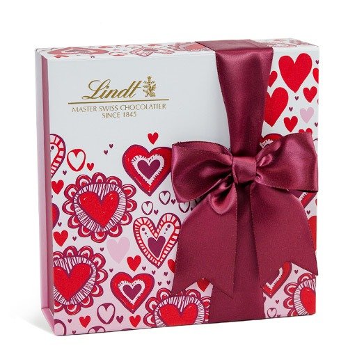 Assorted LINDOR Truffles Heart Gift Box (40-pc, 16.9 oz)