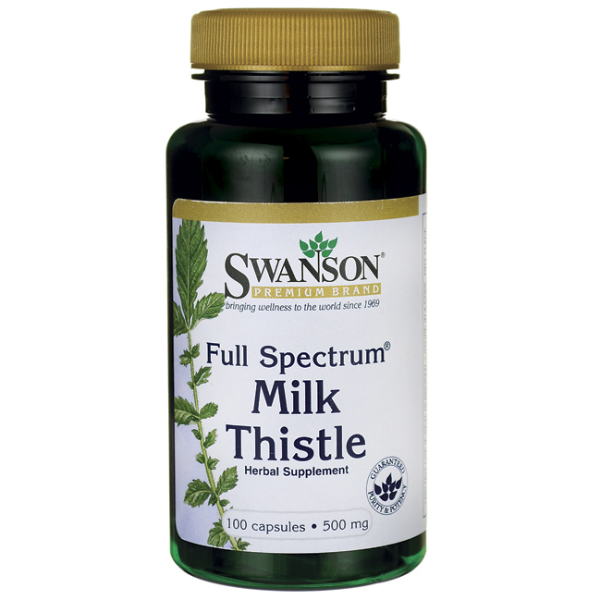 Milk Thistle Supplement 500 mg - Great Reviews - Swanson Health Products