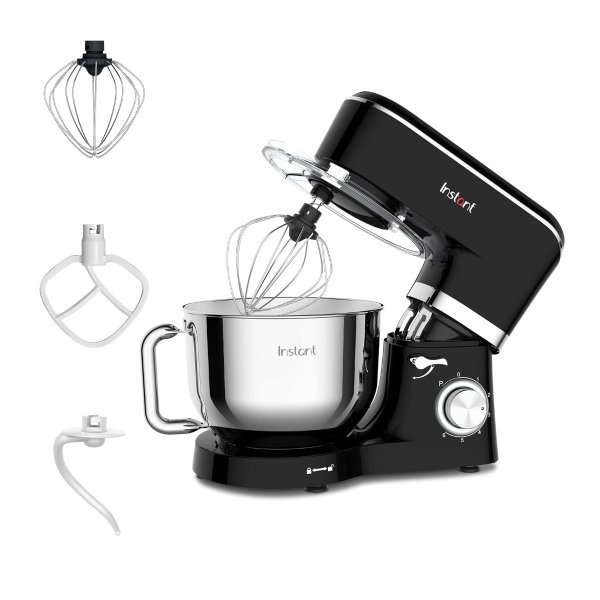 Instant Stand Mixer, 400W 6-Speed Lightweight Electric Mixer