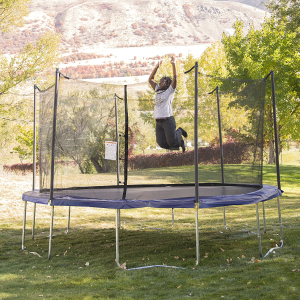 Today Only:ActivPlay Round Trampoline with Safety Enclosure and Spring Pad @ Amazon.com