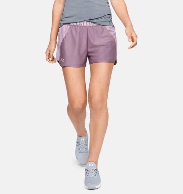 Women's UA Play Up Shorts Jacquard Inset | Under Armour US