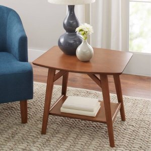 Better Homes & Gardens Reed Mid Century Modern Side Table
